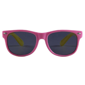 Eye Rollers Sunglasses (Pink/Yellow)