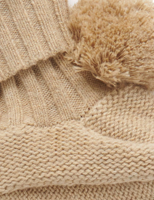 Biscuit Pom Pom Bootie