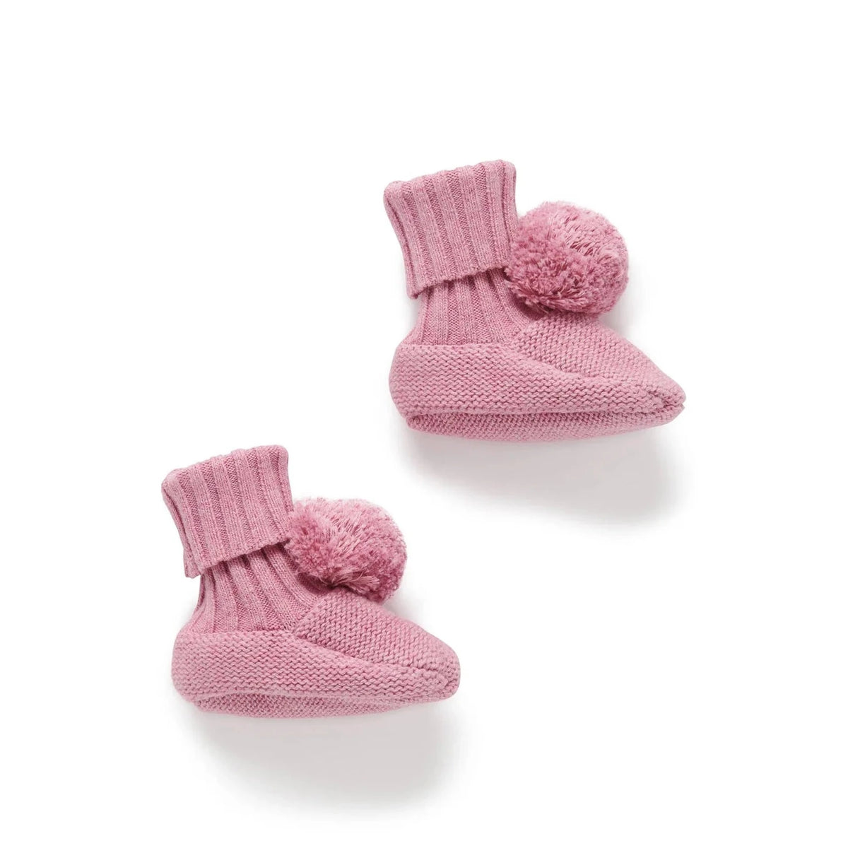 Hyacinth Pom Pom Bootie