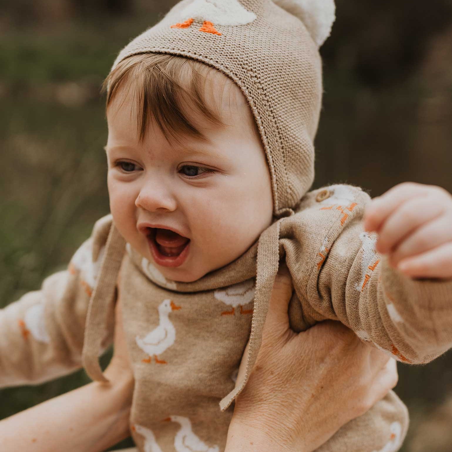 Duck Jacquard Jumper