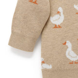 Duck Jacquard Jumper