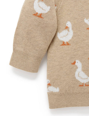 Duck Jacquard Jumper