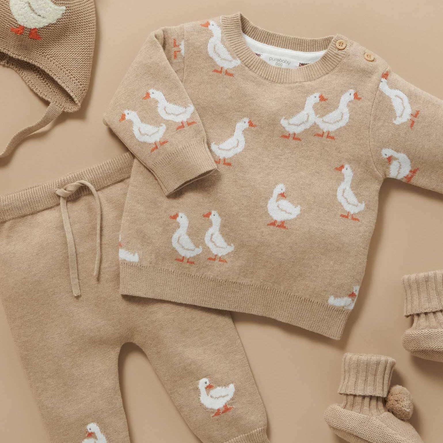 Duck Jacquard Jumper