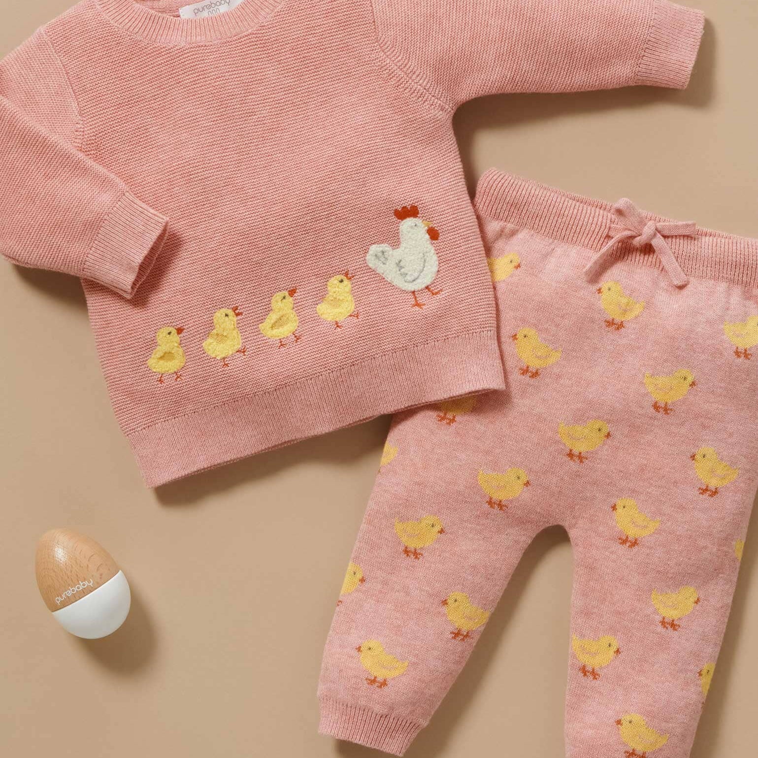 Geranium Easter Jumper
