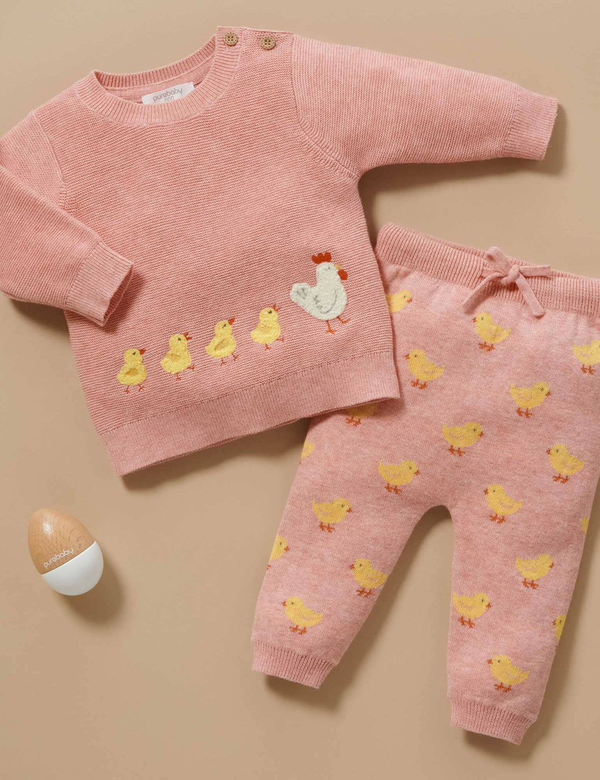 Geranium Easter Jumper