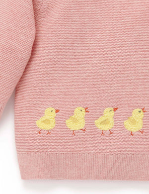 Geranium Easter Jumper