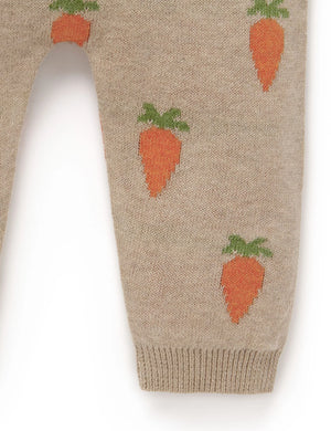 Carrot Jacquard Leggings