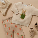 Carrot Jacquard Leggings