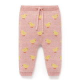 Geranium Chickie Jacquard Leggings