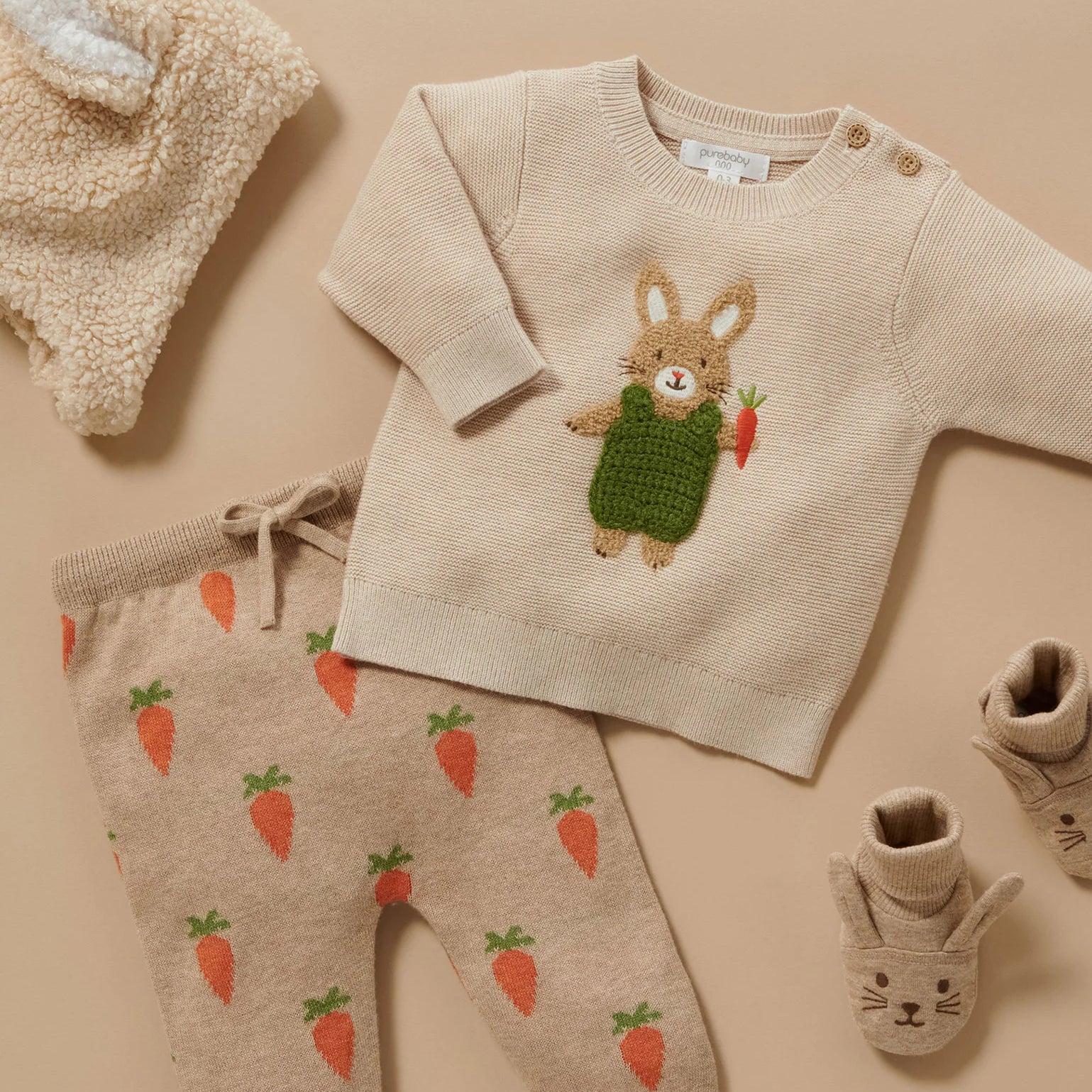 Oatmeal Bunny Jumper