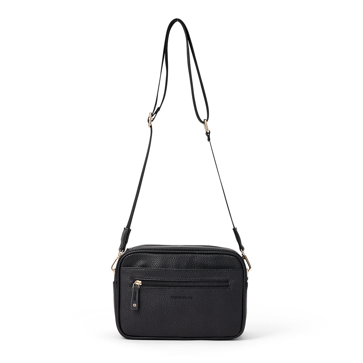 Harper Cross Body Bag (Black Pebble)
