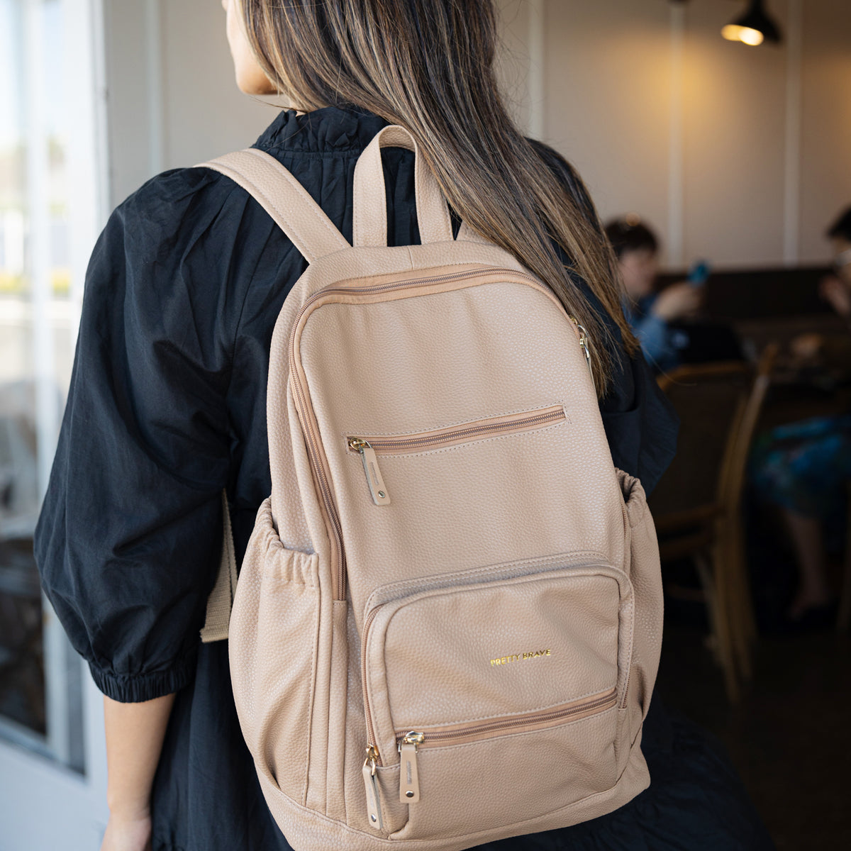 Chloe Backpack (Tan)