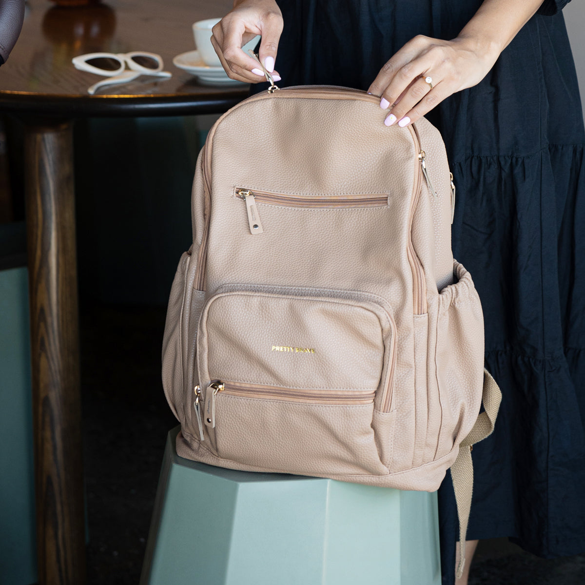 Chloe Backpack (Tan)