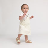 Hearts Sandal Gold Sparkle