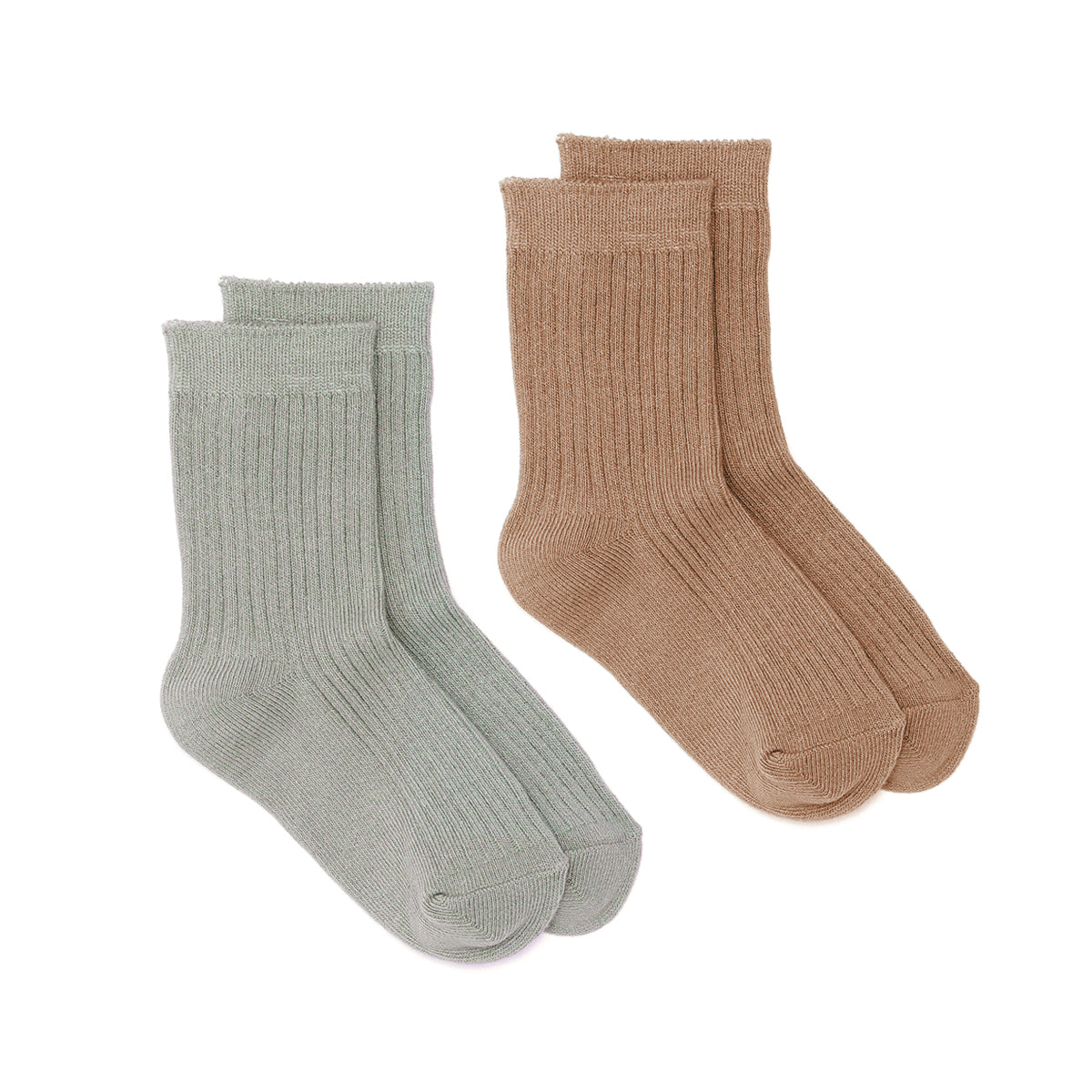 Jordan Socks 2 Pack - Sage/Tan