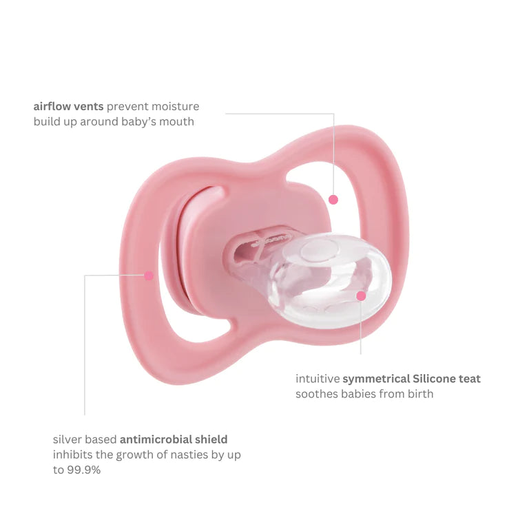 b.box Silicone Twin Pack (Berry & Blush)