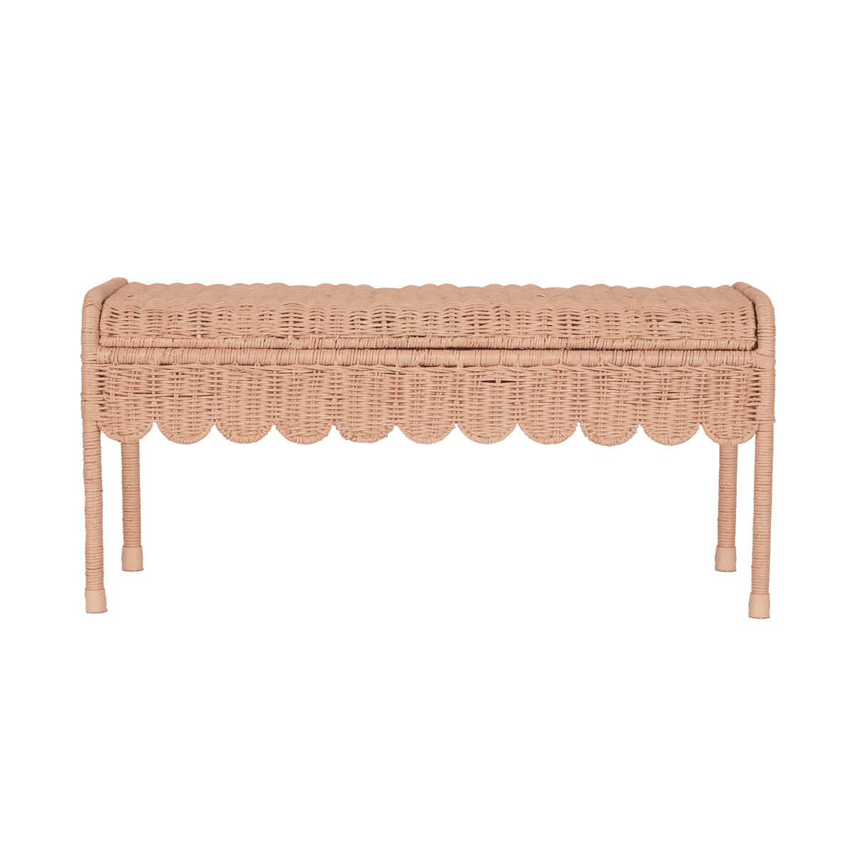 Petal Storie Bench - Seashell Pink