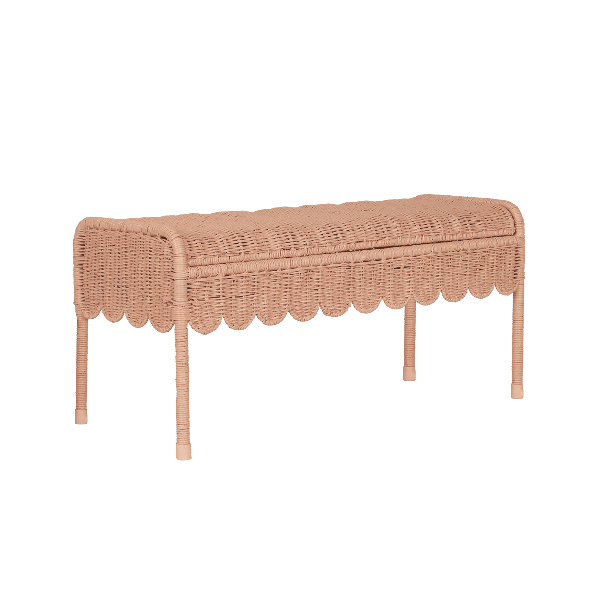 Petal Storie Bench - Seashell Pink