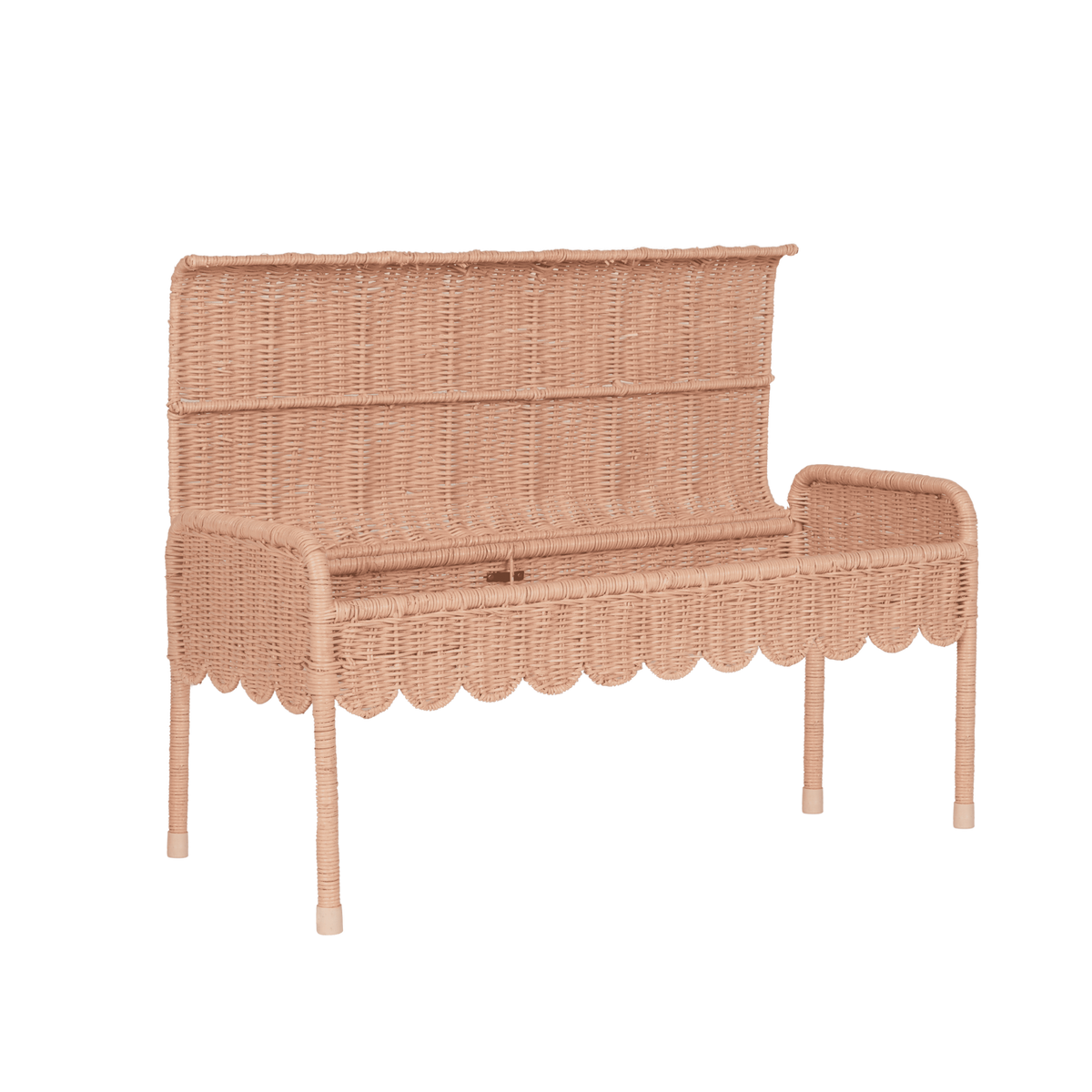 Petal Storie Bench - Seashell Pink