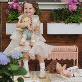 Petal Storie Bench - Seashell Pink