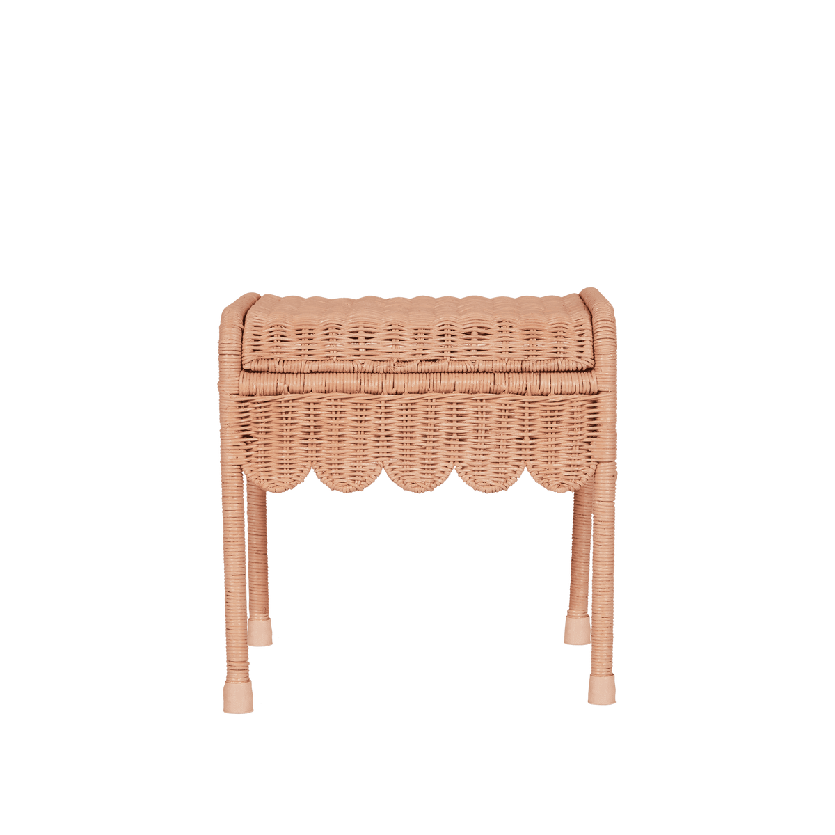 Petal Storie Stool - Seashell Pink