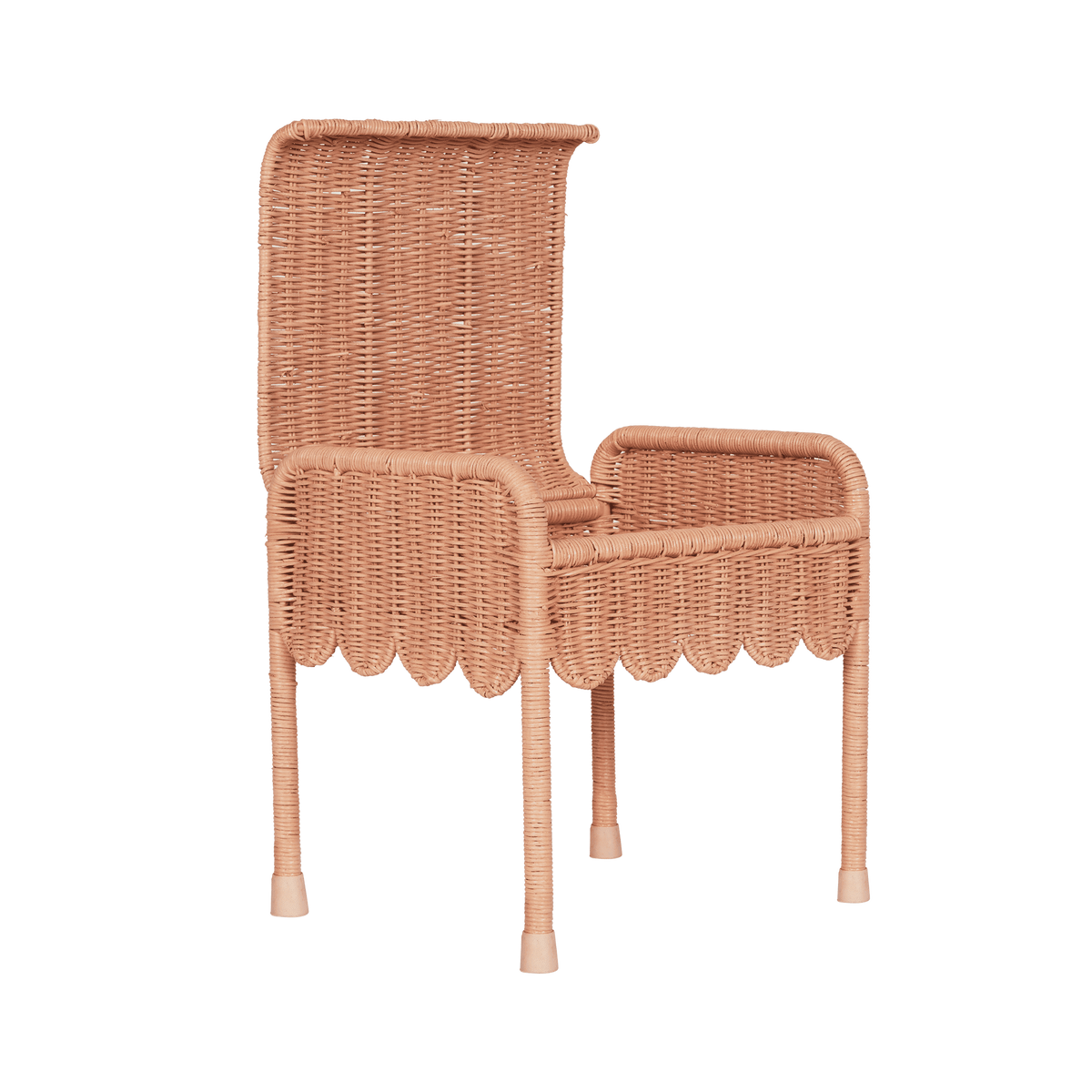 Petal Storie Stool - Seashell Pink