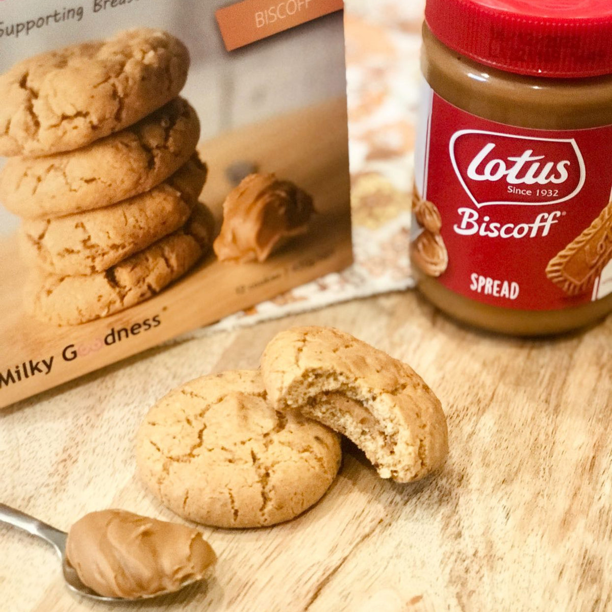 Biscoff Lactation Cookies - Dairy Free