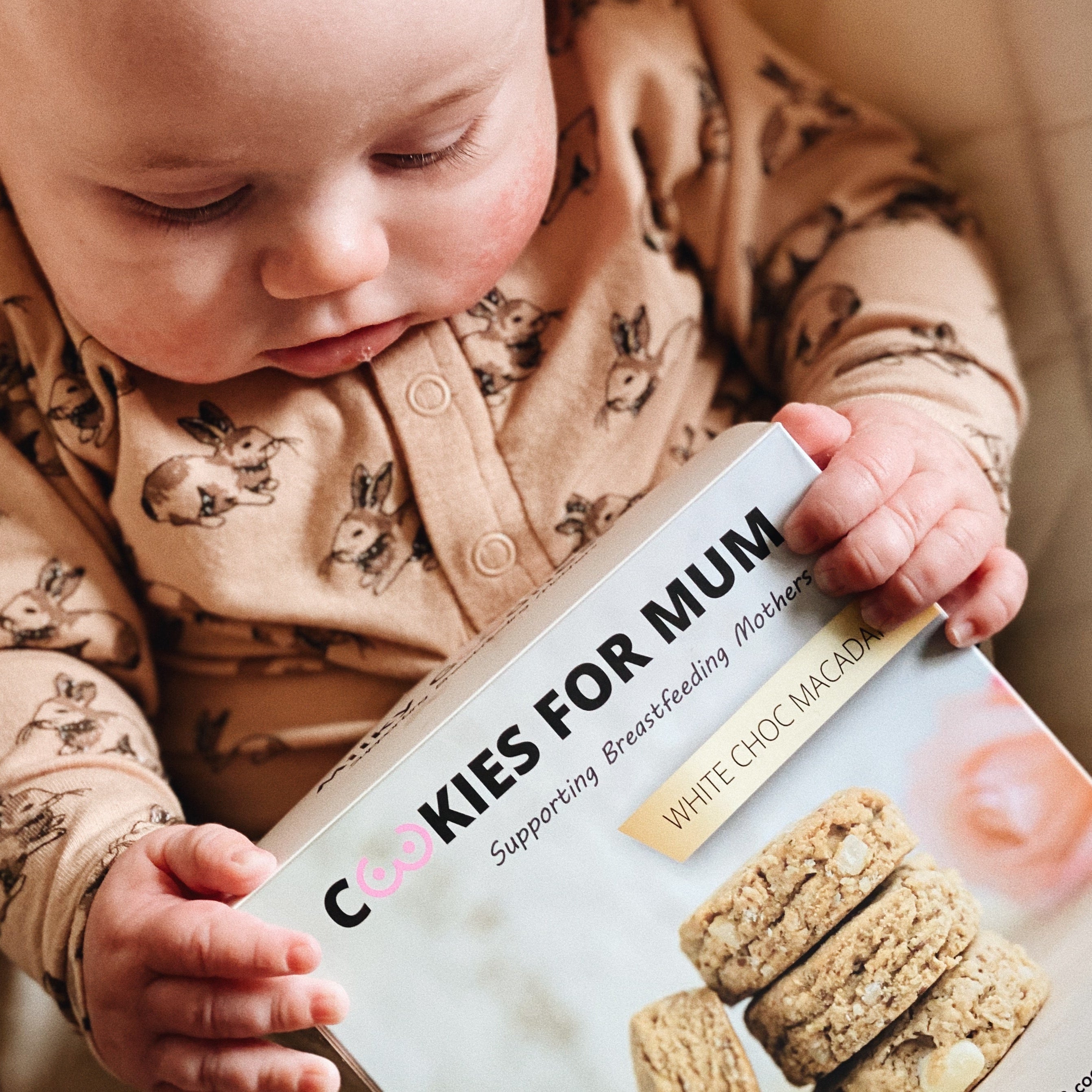 White Chocolate Chip & Macadamia Lactation Cookies