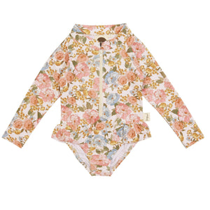 Posy Rashie Swimsuit UPF50