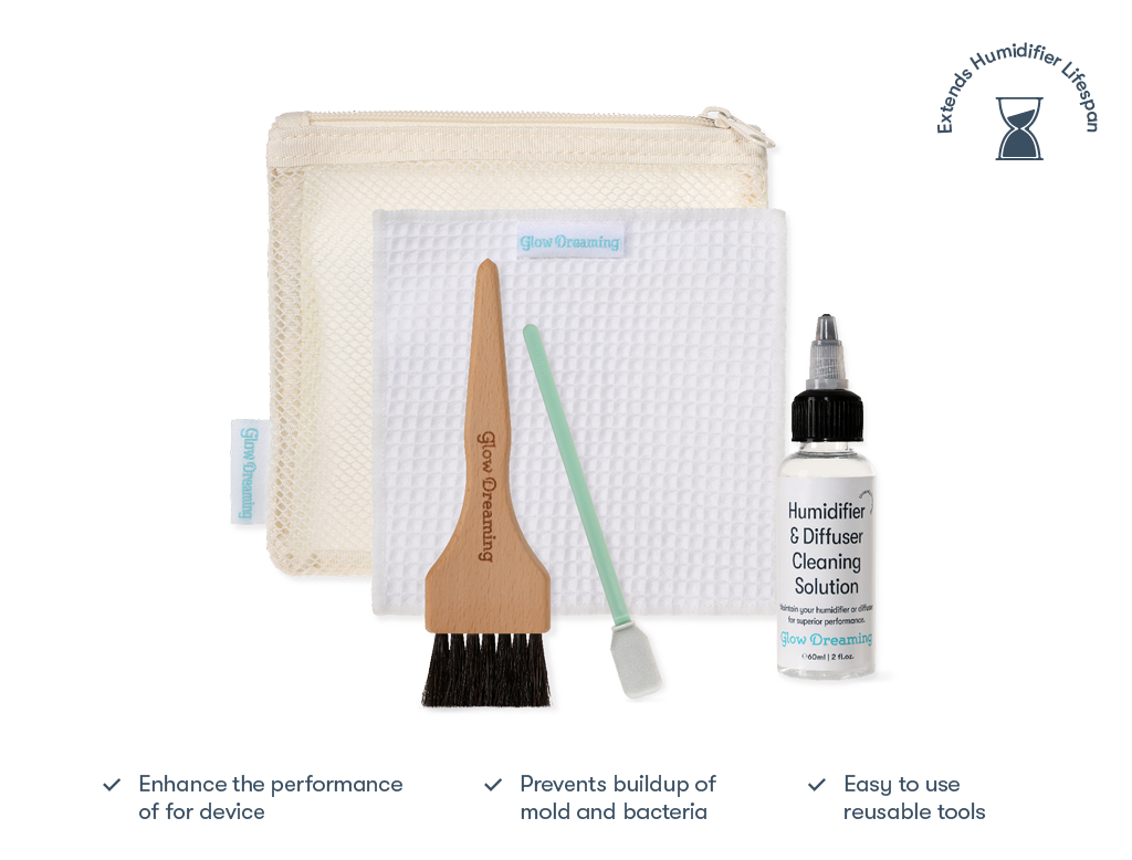Humidifier & Diffuser Cleaning Kit