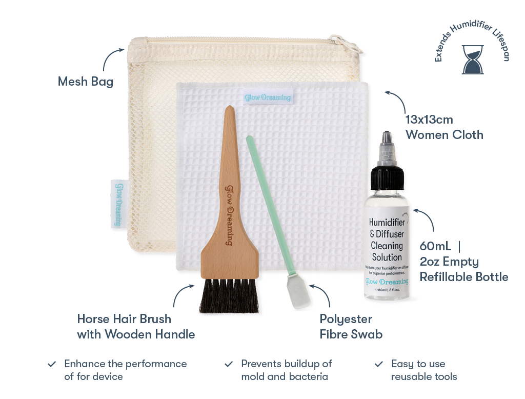 Humidifier & Diffuser Cleaning Kit