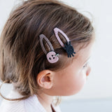 Pumpkin Spider Clips - Halloween