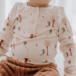 Autumn Bears LS Bodysuit