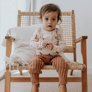 Autumn Bears LS Bodysuit