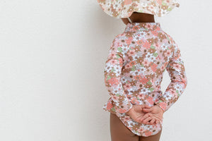 Posy Rashie Swimsuit UPF50