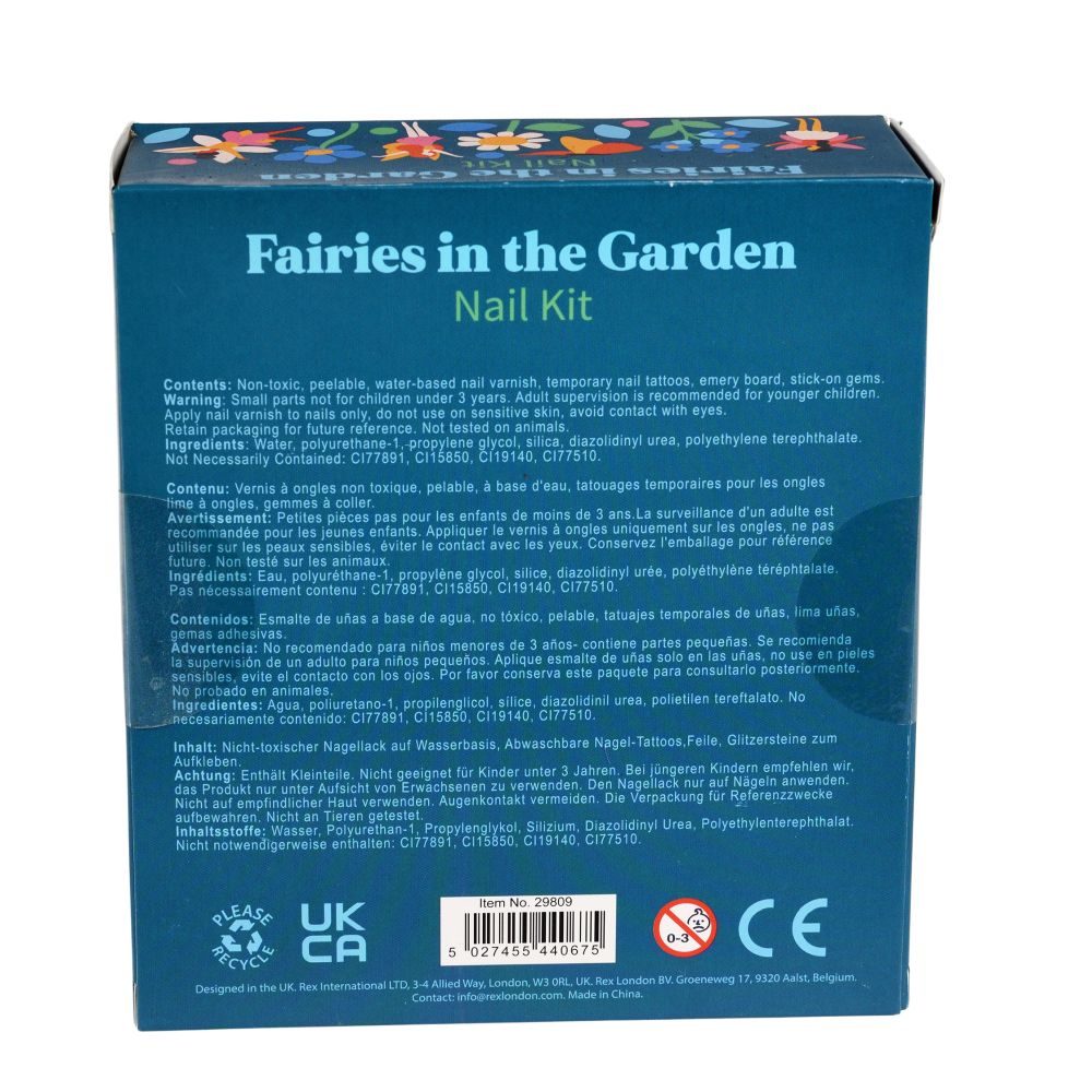Fairies In The Garden Nail Kit