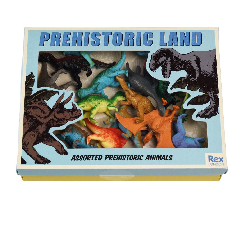 Prehistoric Land Box Of 16