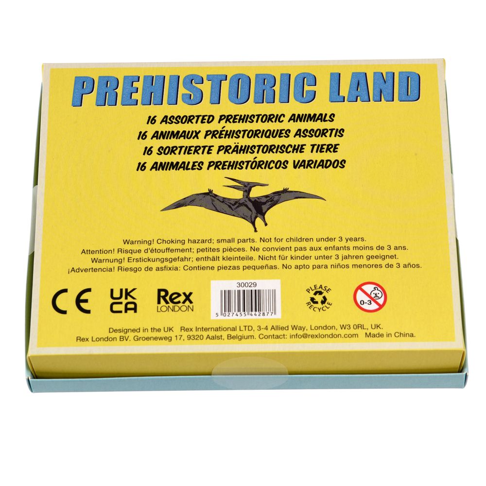 Prehistoric Land Box Of 16