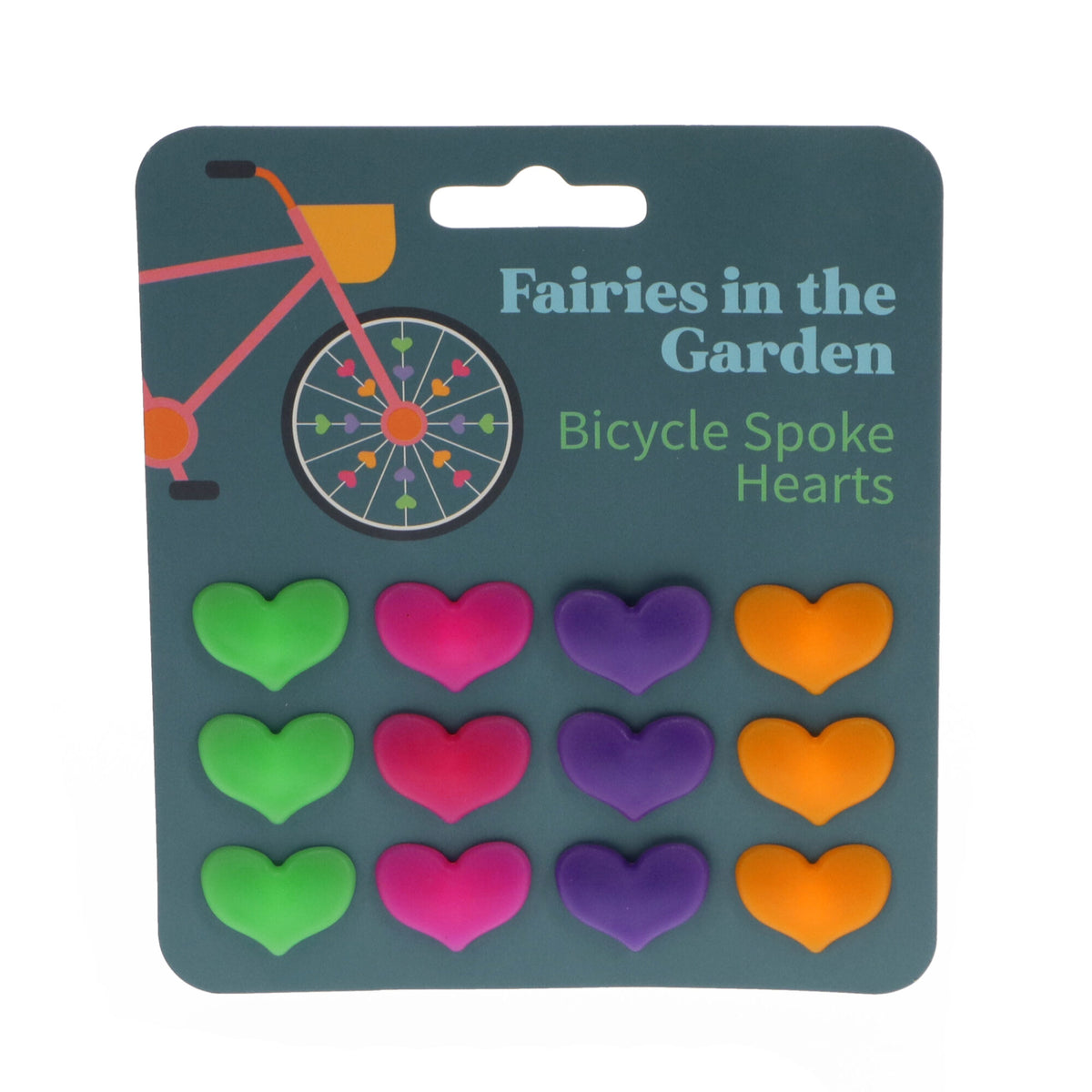 Fairies In The Garden Bicycle Spokes Hearts