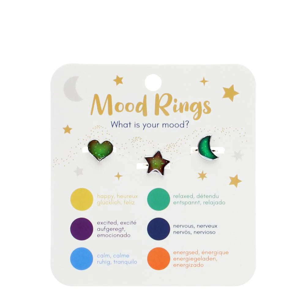 Mood Glitter Rings