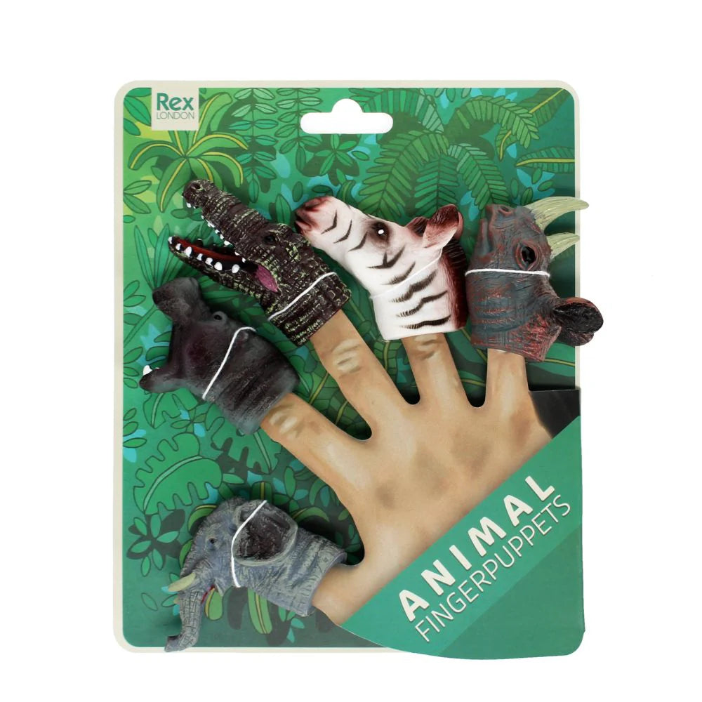 Animal Finger Puppets (Safari)