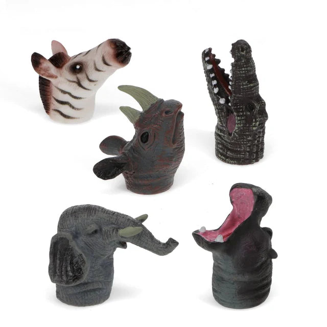 Animal Finger Puppets (Safari)
