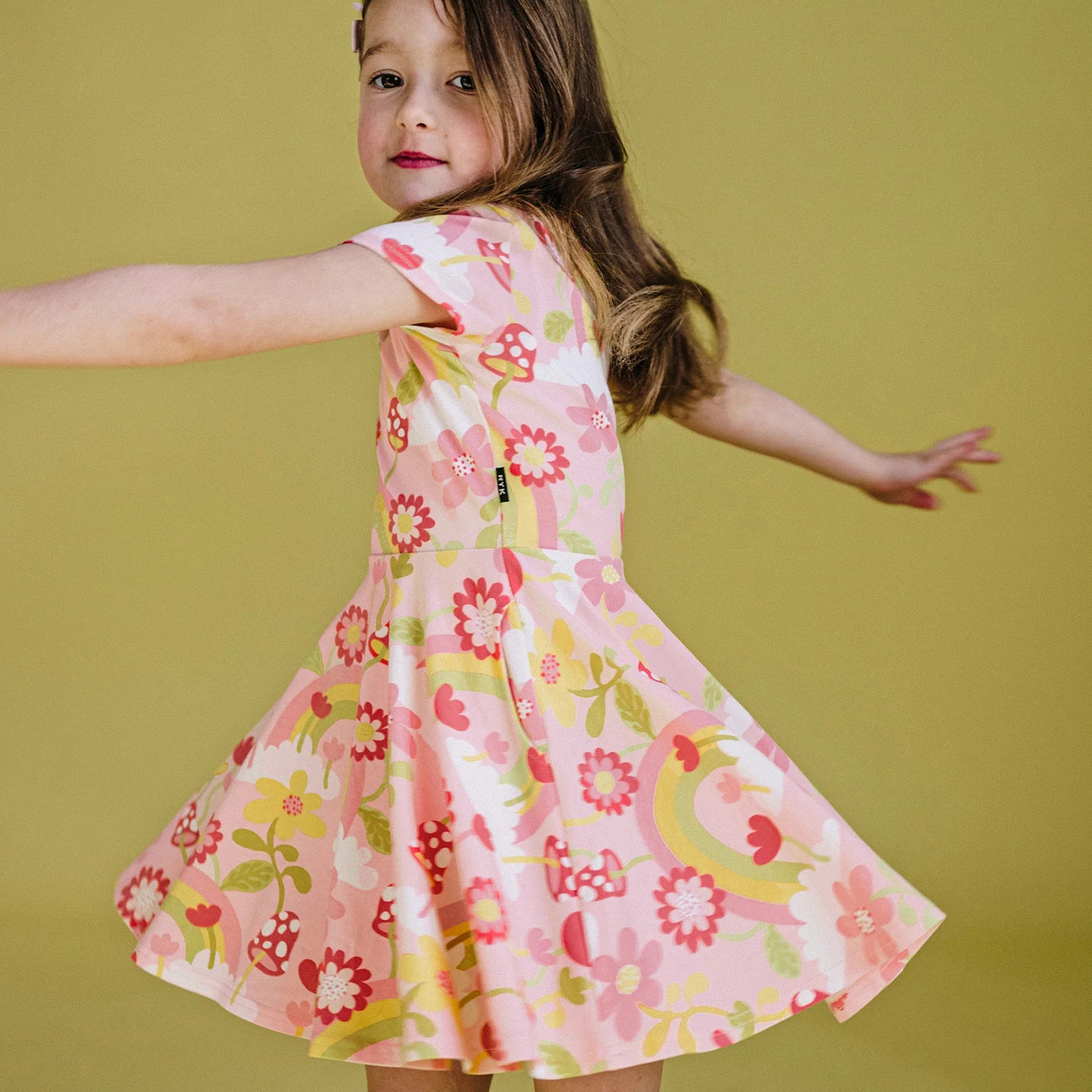 Mushroom World SS Waisted Dress