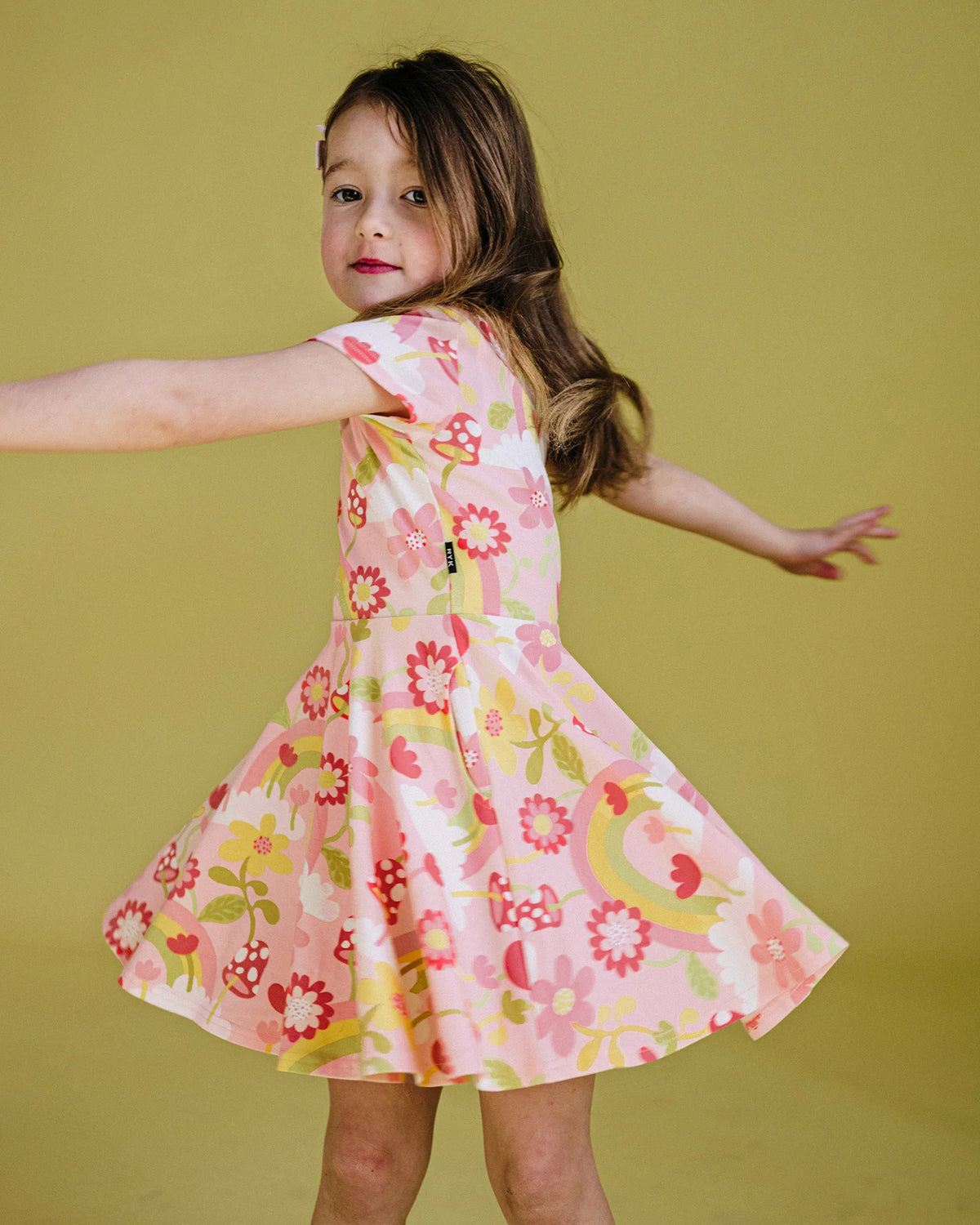 Mushroom World SS Waisted Dress