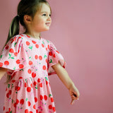 Cherry Polka SS Holiday Dress