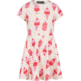Ice Cream Cherry SS Waisted Dress