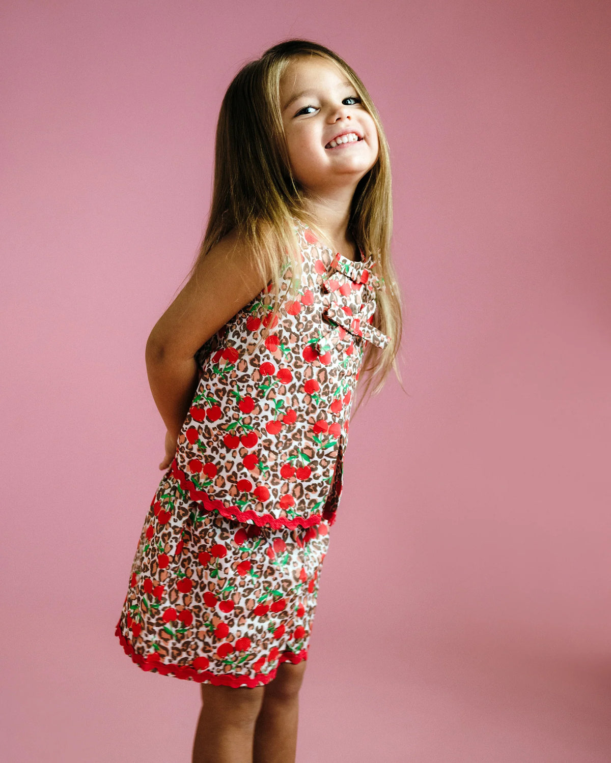 Animal Cherry Mary Woven Set