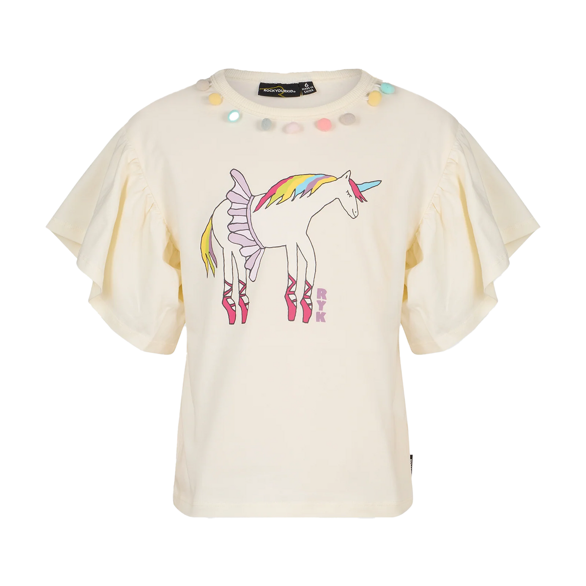 Unicorn Ballerina Meadow Bell SS Tee