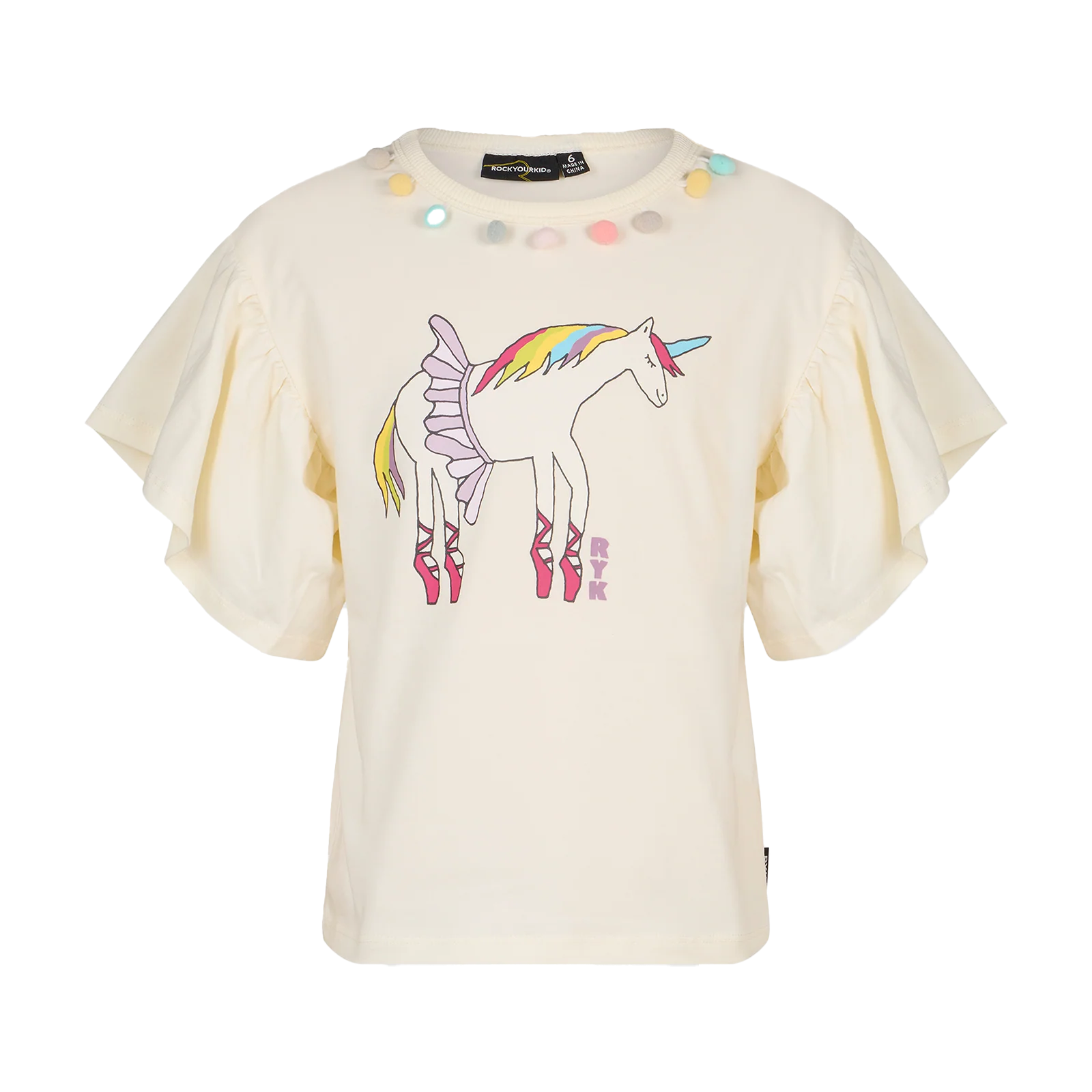 Unicorn Ballerina Meadow Bell SS Tee