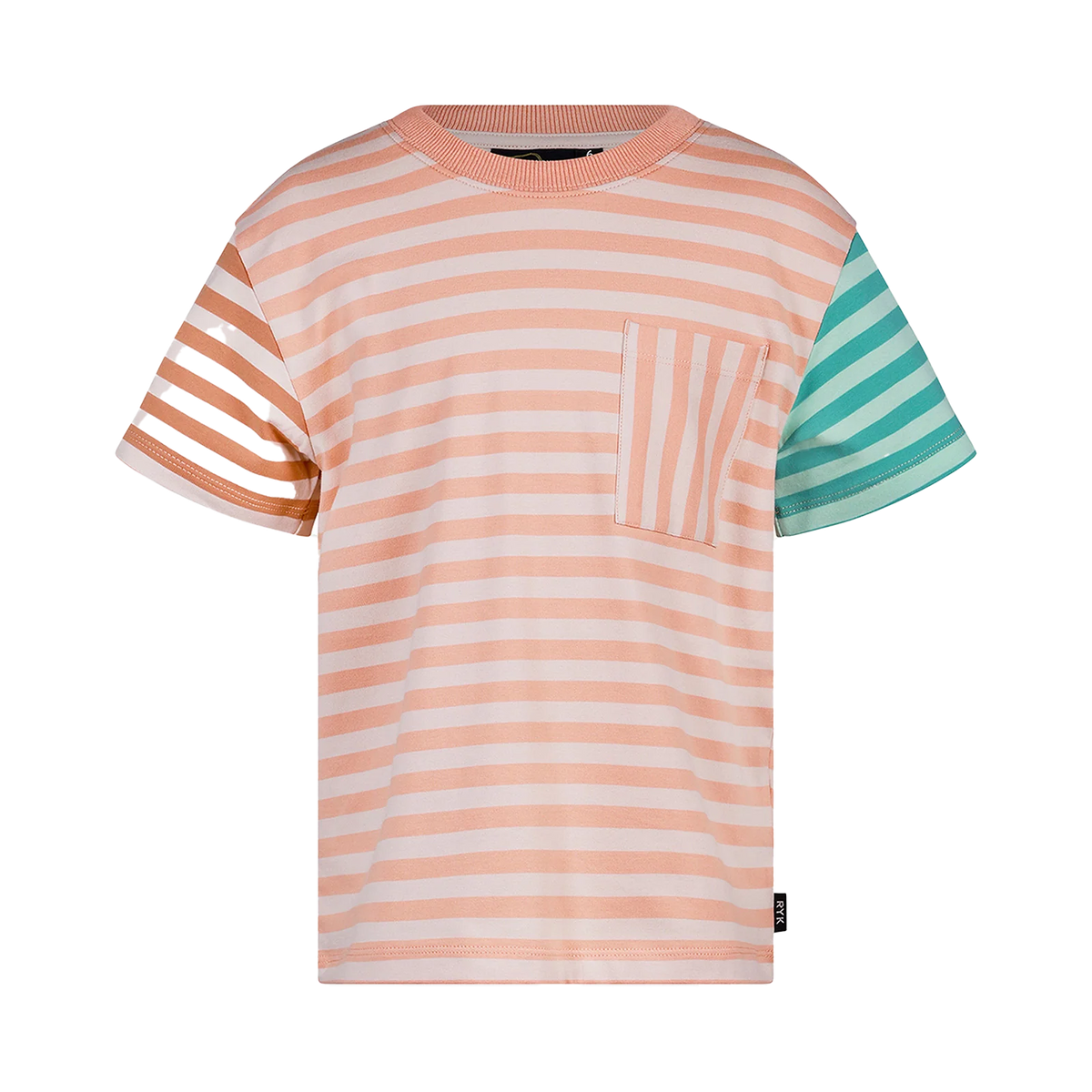 Printed Stripe SS Tee
